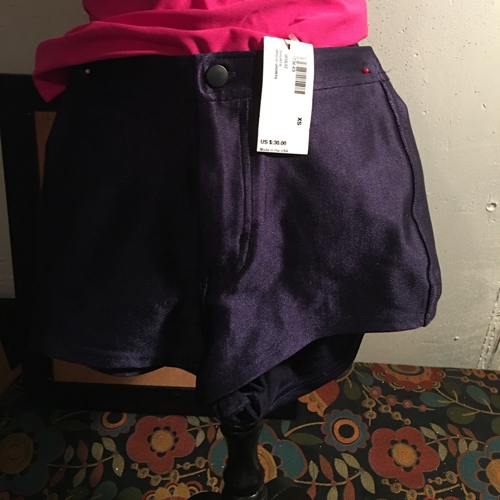 Disco shorts- American Apparel
