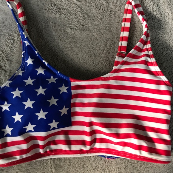 American flag bikini top - Picture 2 of 3