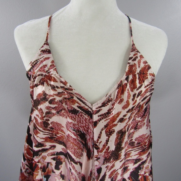 NWT MACY'S Eyeshadow FLowy Top Woodsy Print - Picture 4 of 8