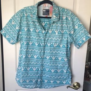 Modern Amusement men's button down Large.