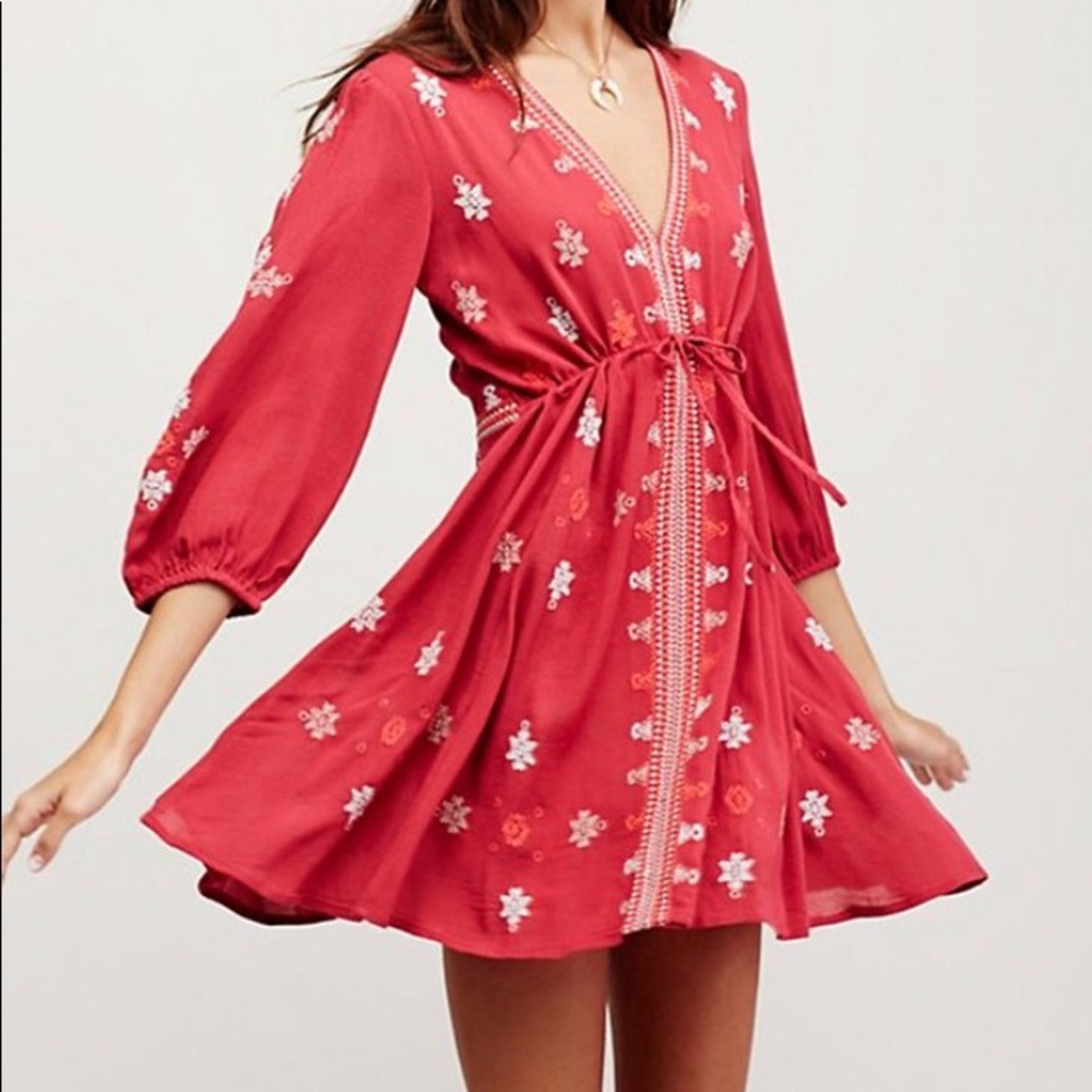 Free People Stargazer Mini Dress