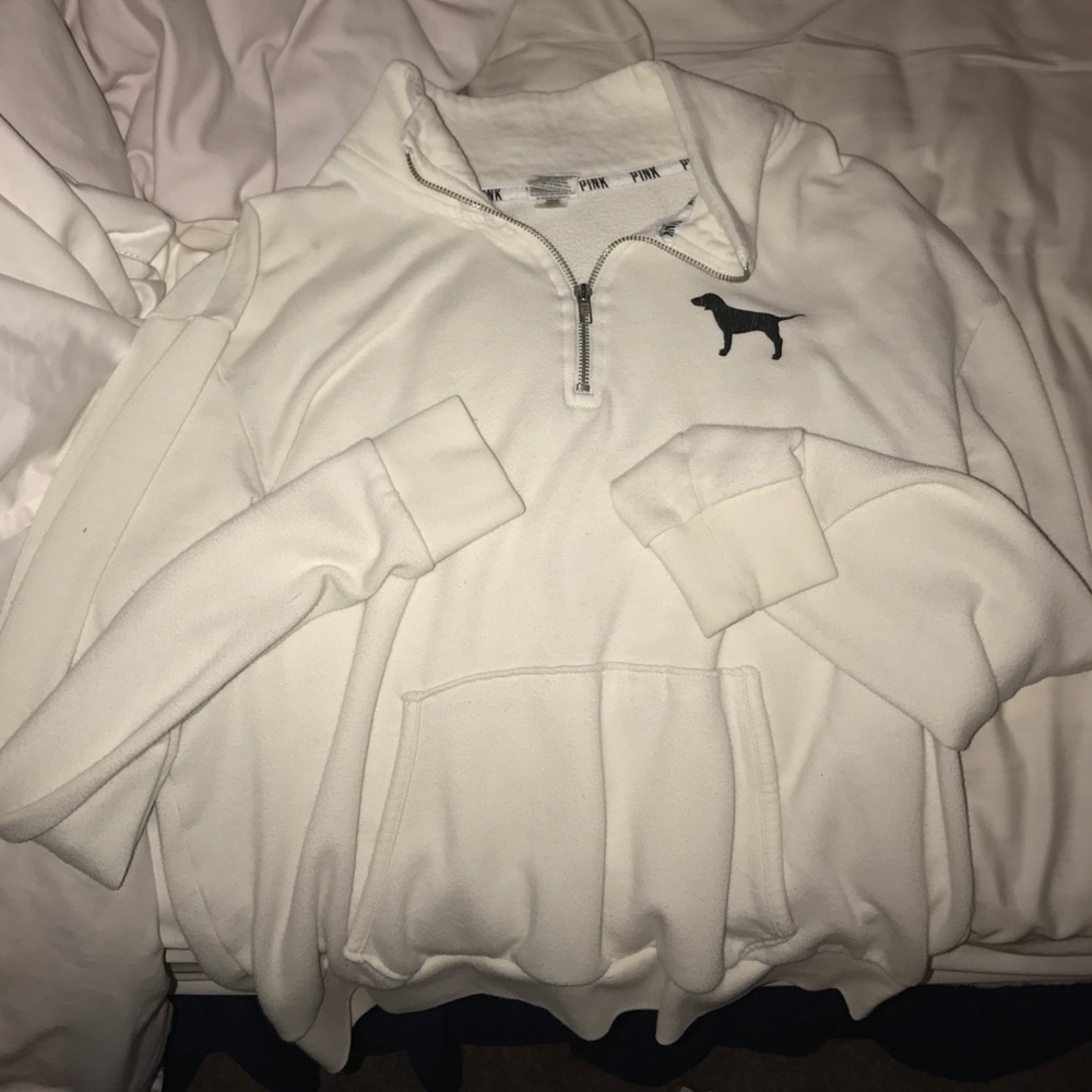 Victoria's Secret pink 1/4 zip