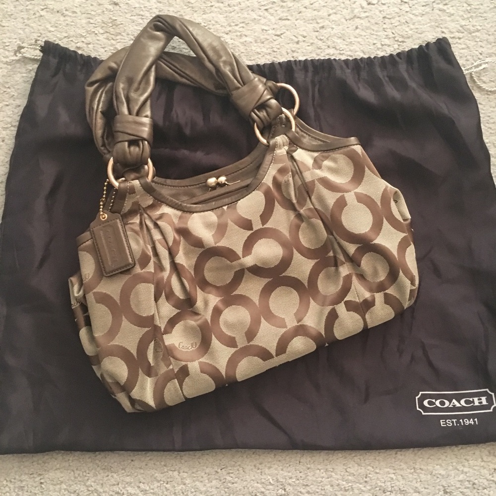 Coach Canvas purse