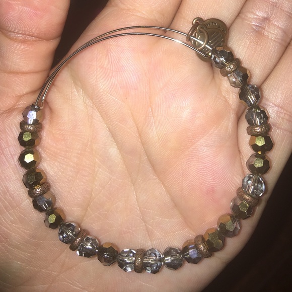 Alex & Ani Gold Beaded Bracelet - Picture 4 of 4