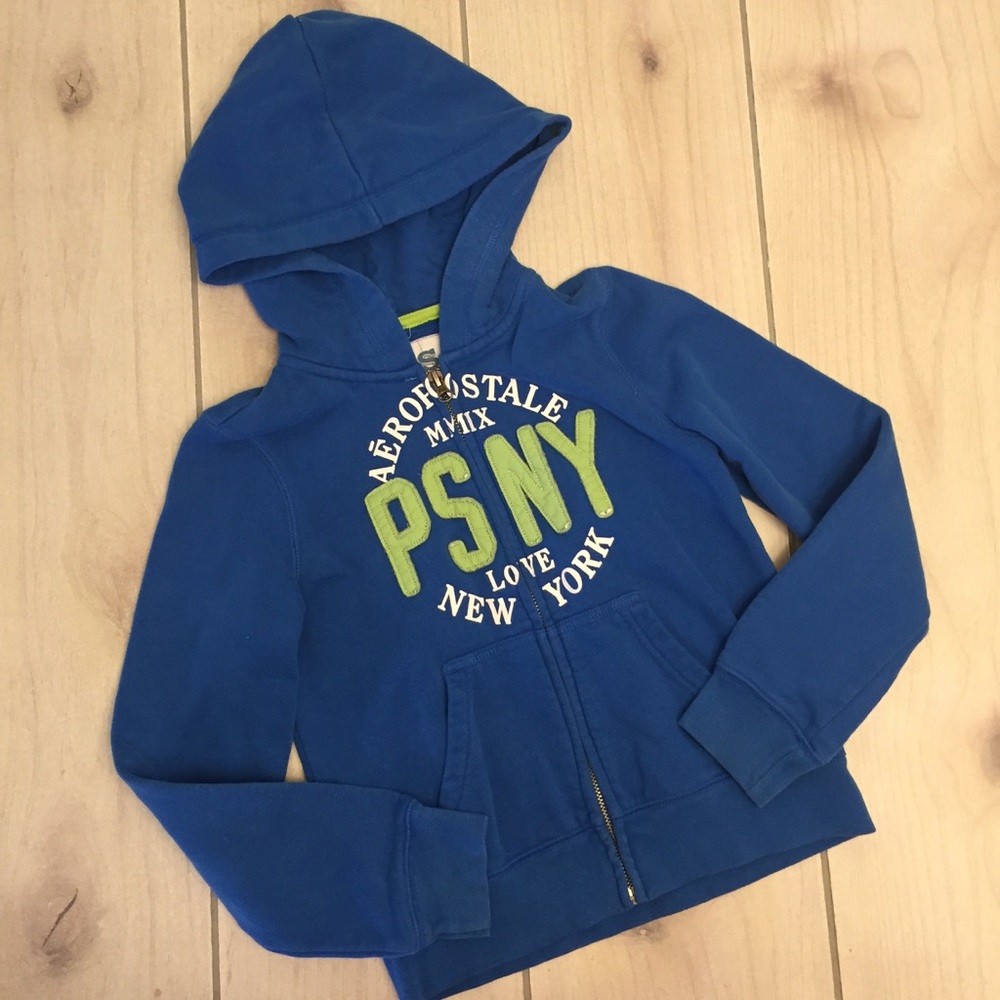 Blue sweatshirt