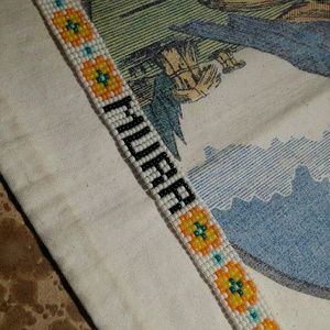 Hand beaded impractical jokers bracelet