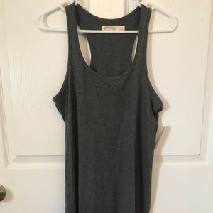 Faded Glory Racerback Dress (8-10) Gray