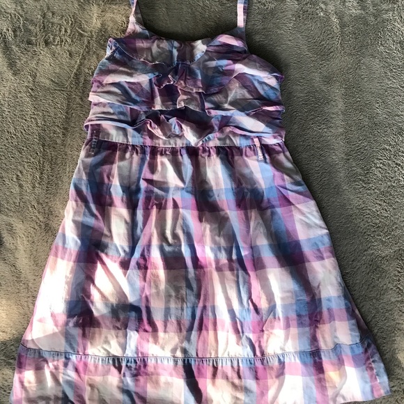 Beautiful purple plaid dress - Picture 1 of 2