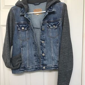 New Hollister Denim Jacket size Large