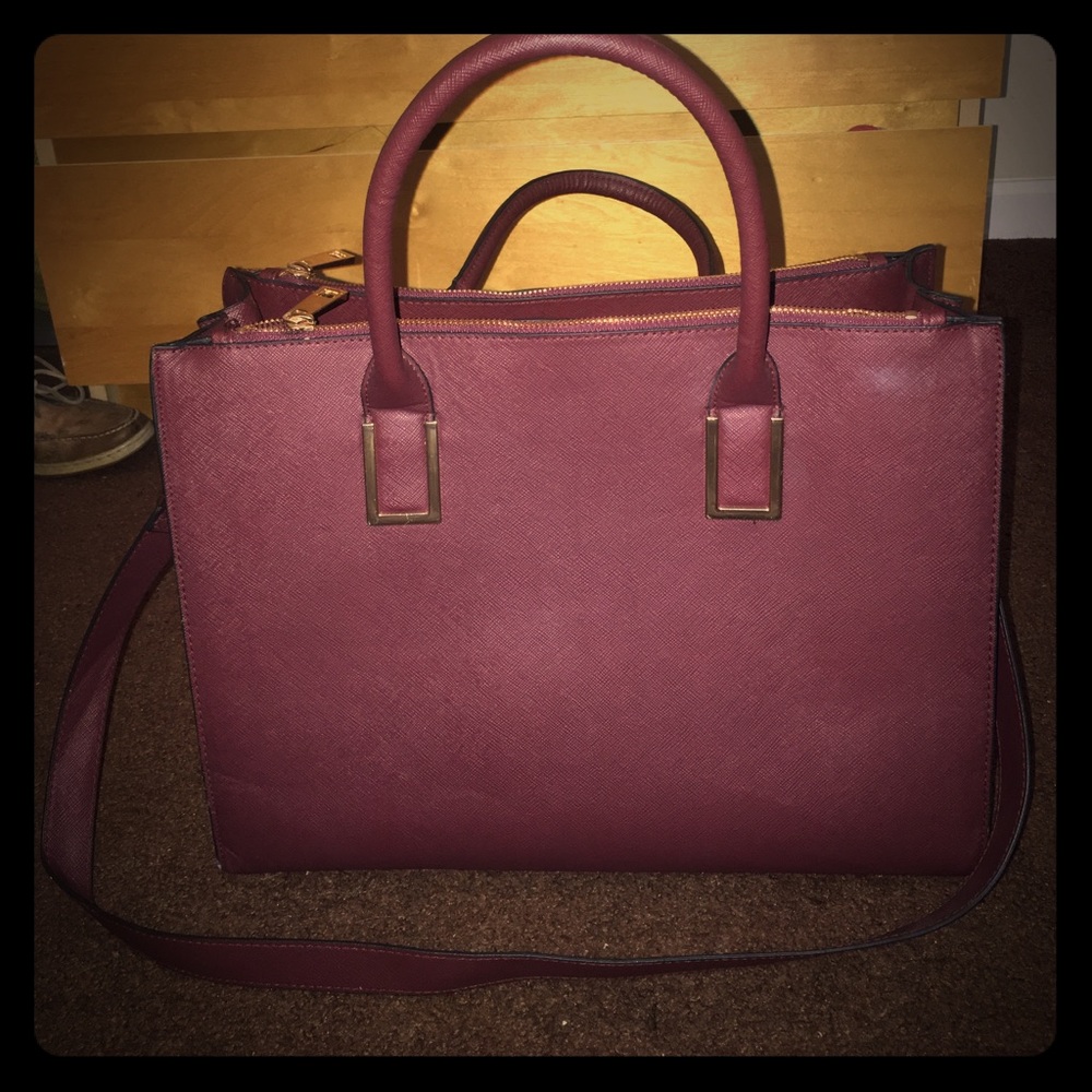 Maroon H&M Purse