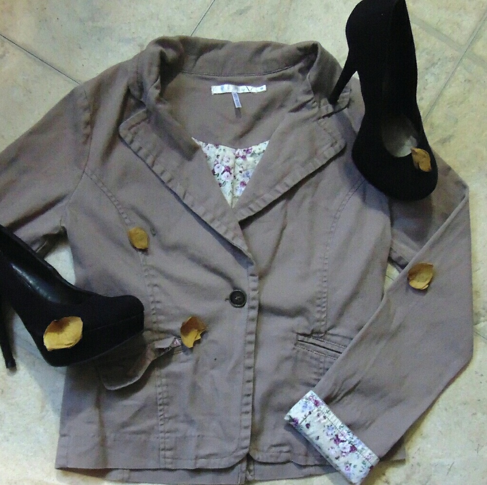 💮🌻🌸Floral print jacket business coat blazer