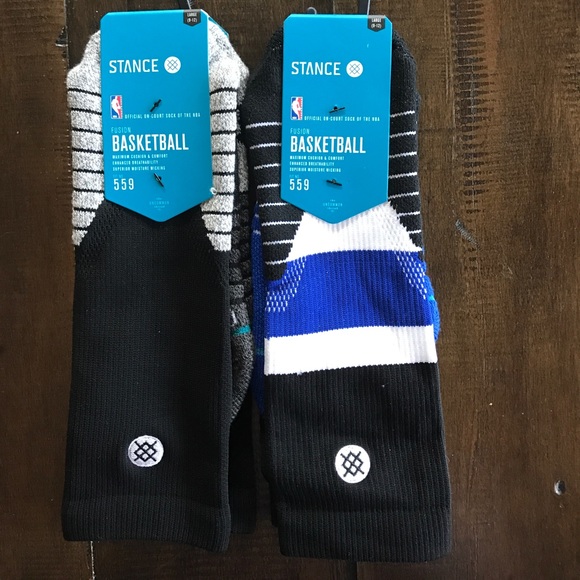 STANCE NBA bundle 3 pair men's socks size L (9-12) - Picture 3 of 7