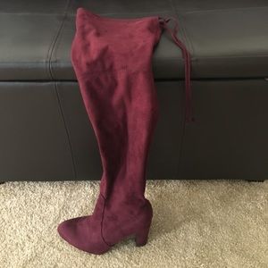 Knee high boots
