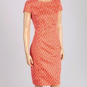Structured sheath dress, size 6