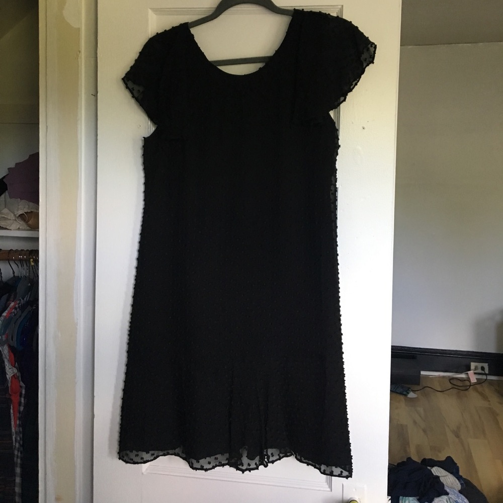 J. Crew Swiss Dot Cocktail Dress