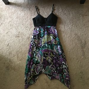 Abstract Patterned Dress