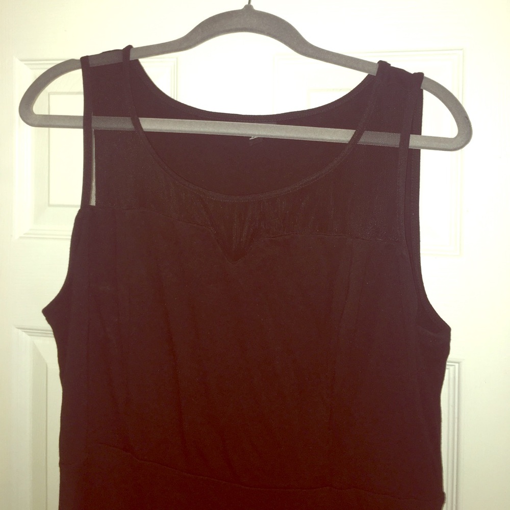 Mesh Too A Line Dress from Torrid