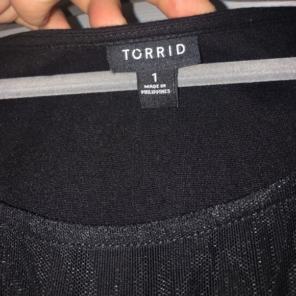 Mesh Too A Line Dress from Torrid - Picture 3 of 3