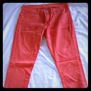 Rue 21 Coral Denim Pants