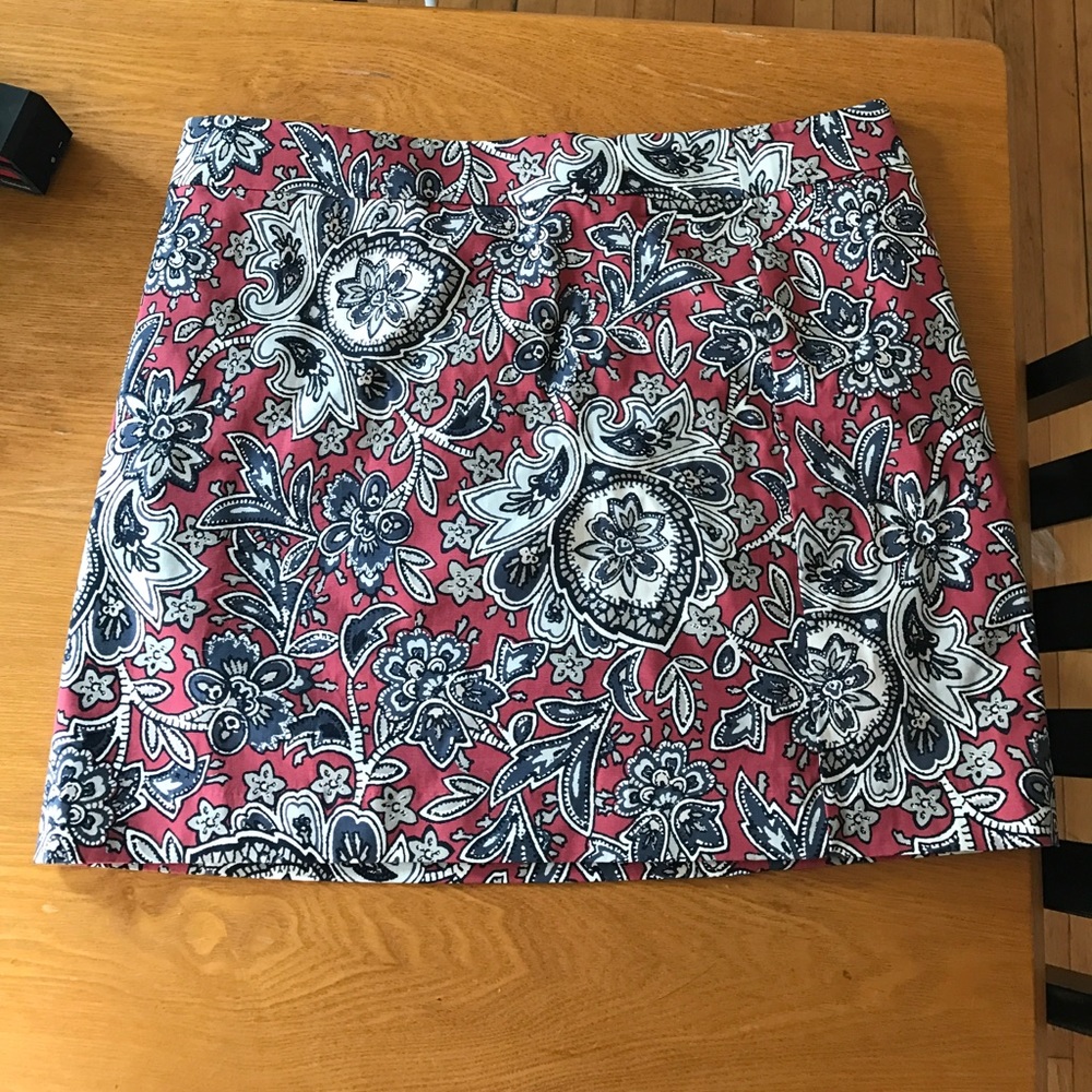Ann Taylor Loft Floral Skirt