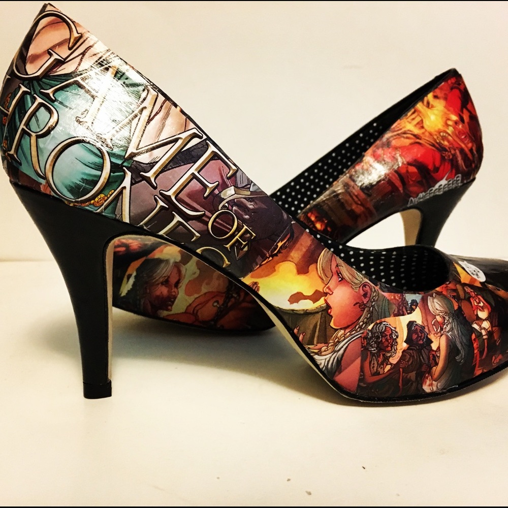 Game of Thrones Custom Comic Heels
