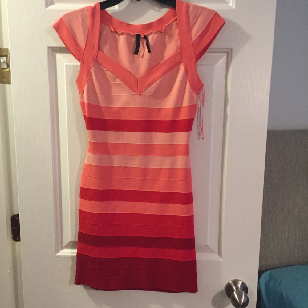 Sale! Guess bandage dress with back cut out