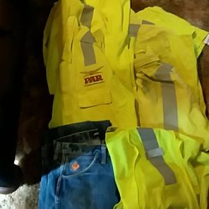 Men's FR clothing.