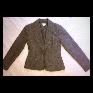🐻LAST CHANCE🐻 Brown Tweed Fitted Blazer