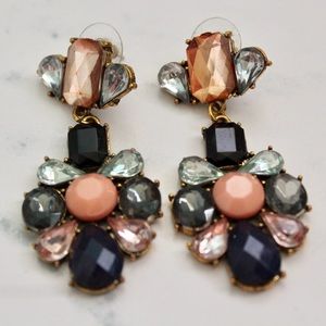 Multi Colored Crystal Earrings