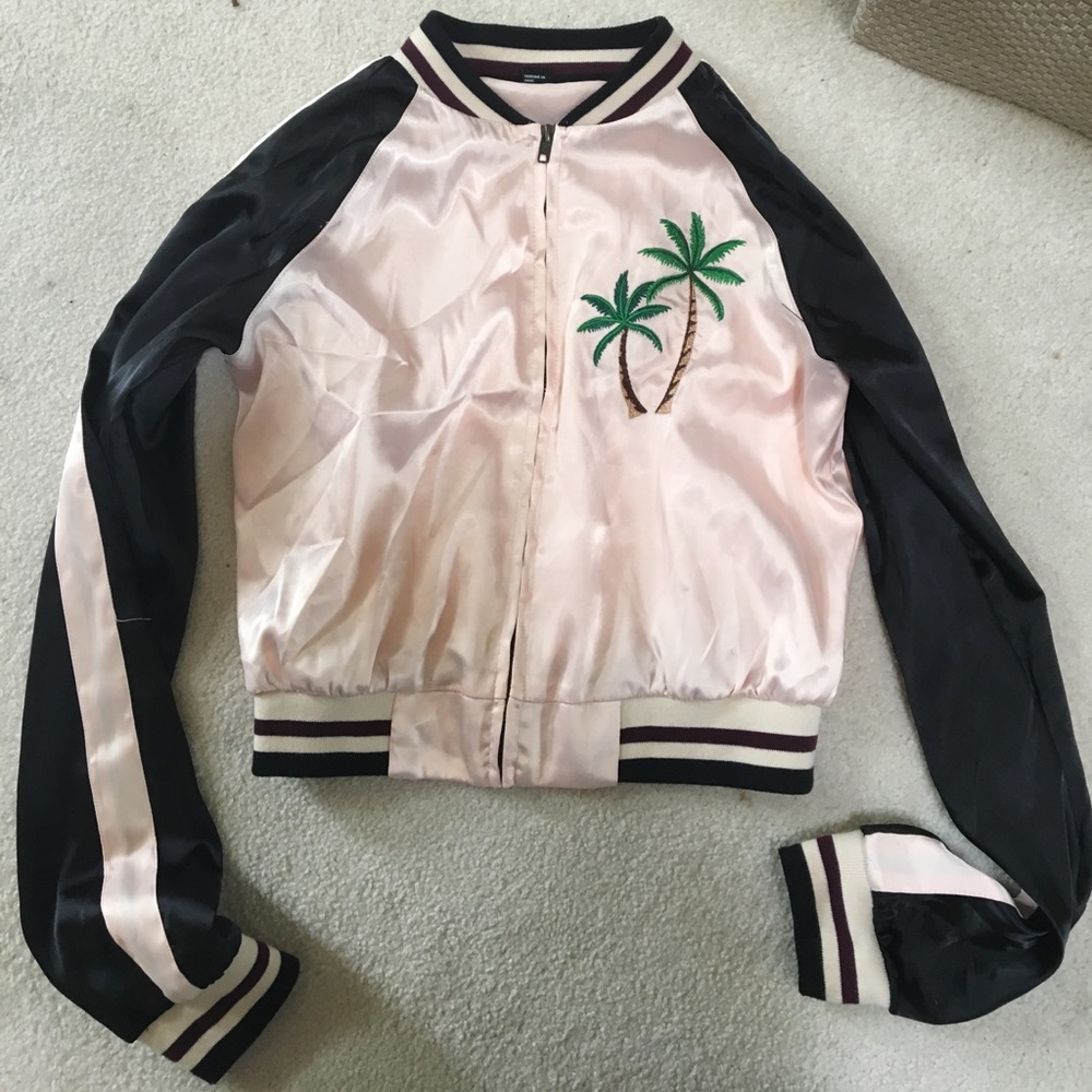 Silly black and pink coat