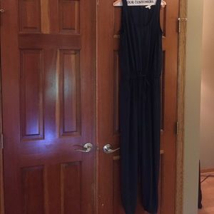 Cabi navy blue jumpsuit size M