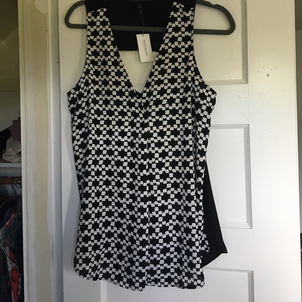 Banana Republic Open Back Tank Top