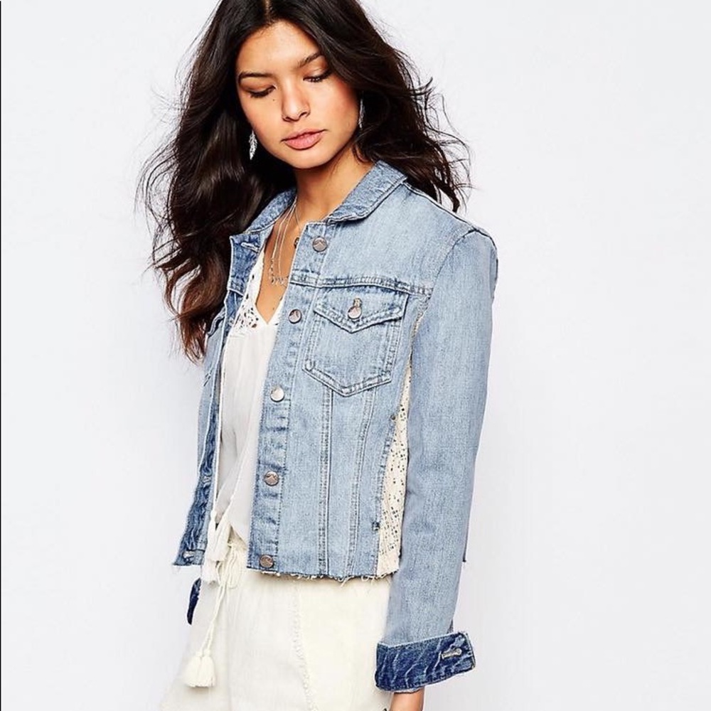 Free People Jean Jacket