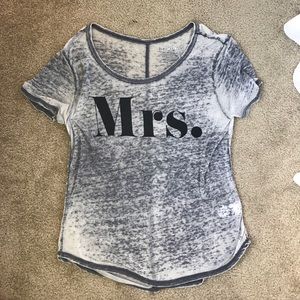 Distressed Mrs. Tshirt