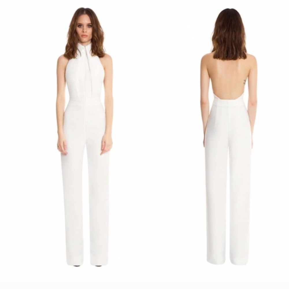 AQ/AQ white jumpsuit size 4