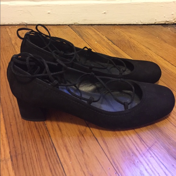 Stuart Weitzman Cordon lace up pumps - Black - Picture 5 of 6