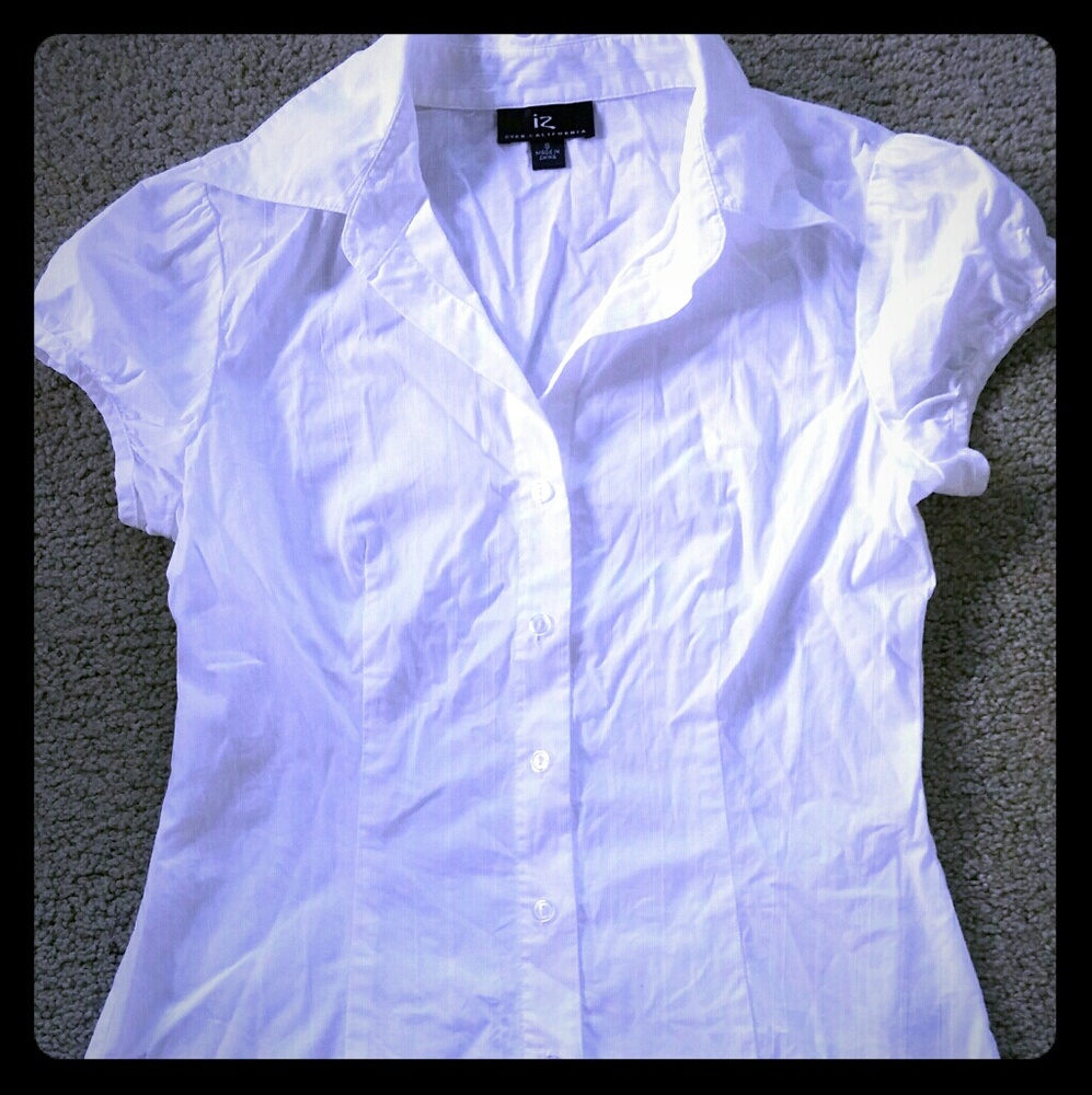 White Dress Blouse