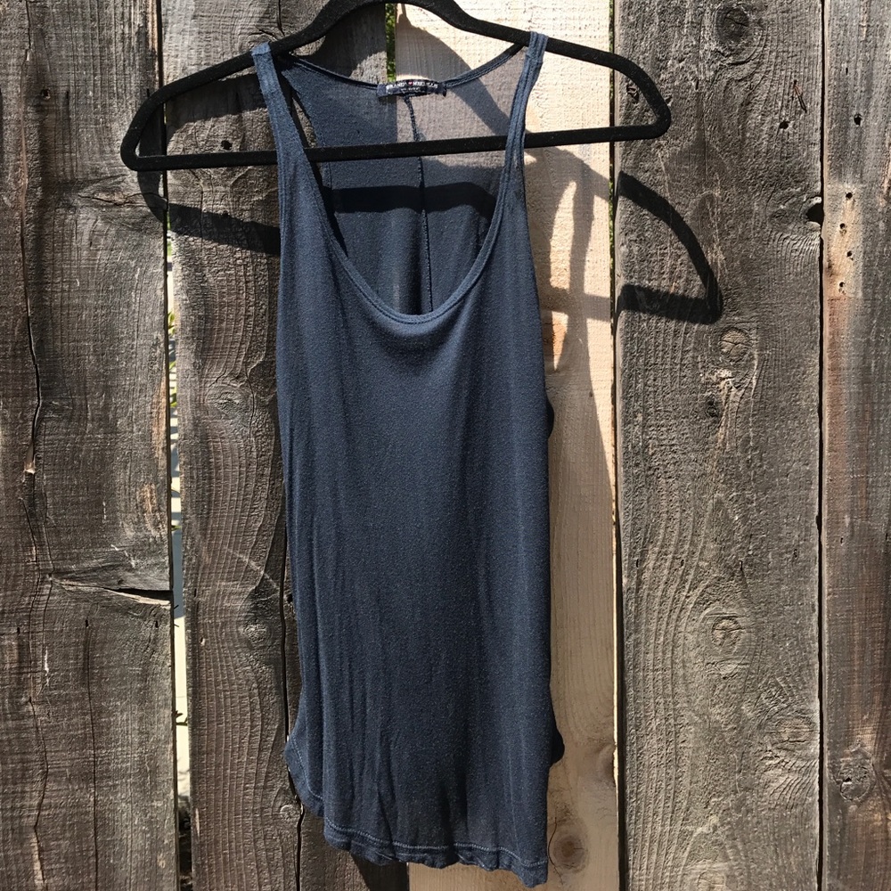 Navy tank top