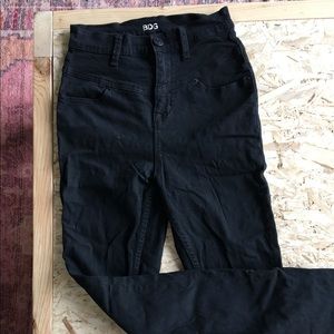 BDG black high rise denim