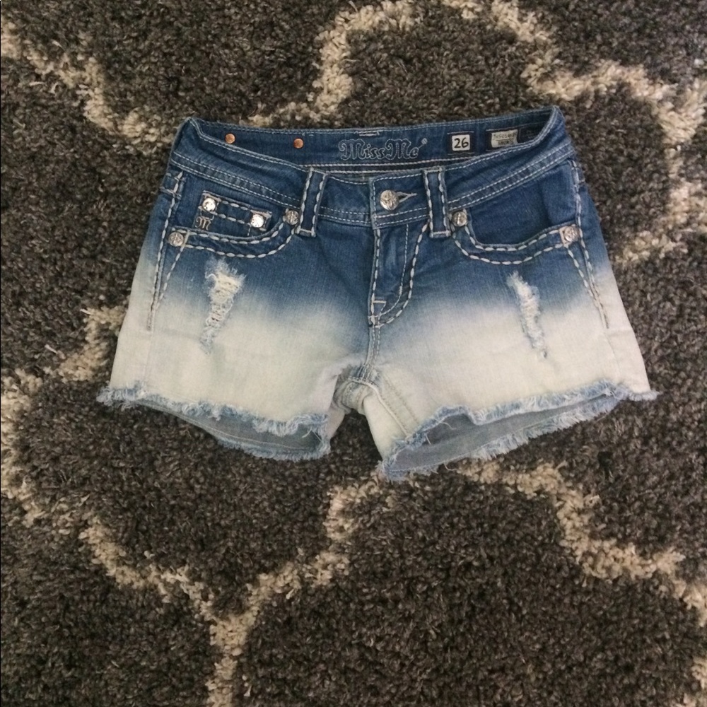 Faded Miss Me shorts