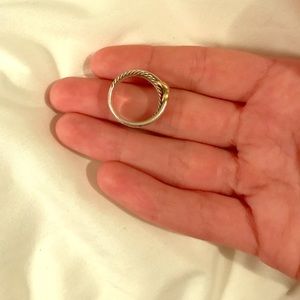 David Yurman X Crossover Ring size 5