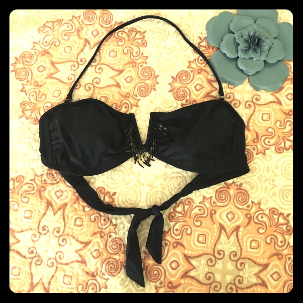 Sexy V Beaded Bikini Top💋