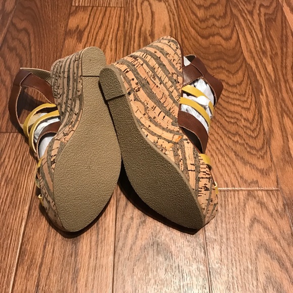 New Lovely People wedges Pamela high heel wedge 8.5 - Picture 3 of 6