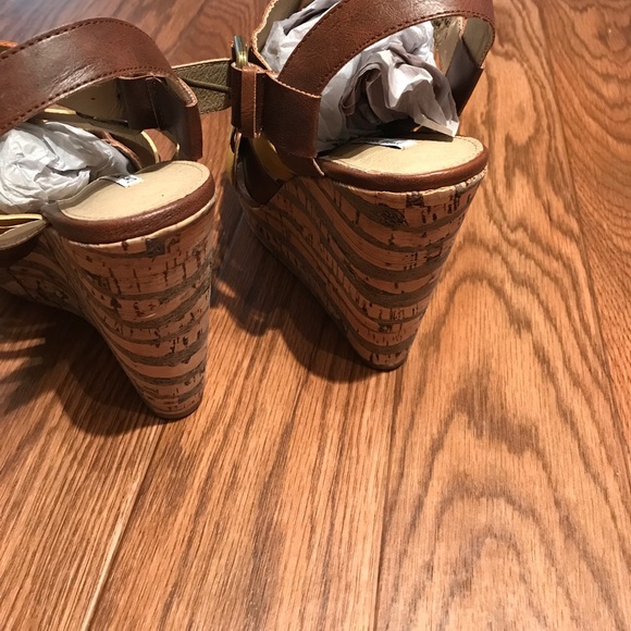 New Lovely People wedges Pamela high heel wedge 8.5 - Picture 5 of 6