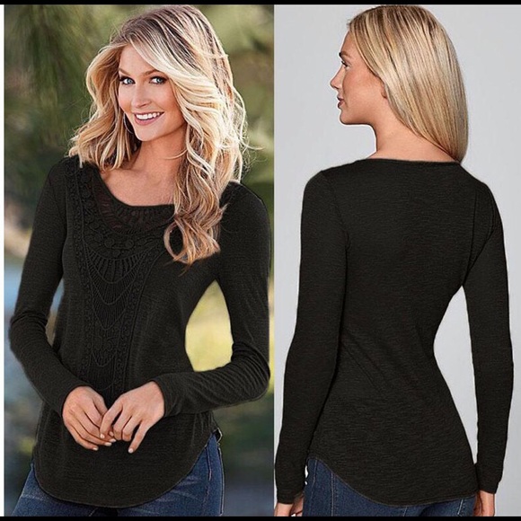 Green crochet T shirt - Picture 2 of 2