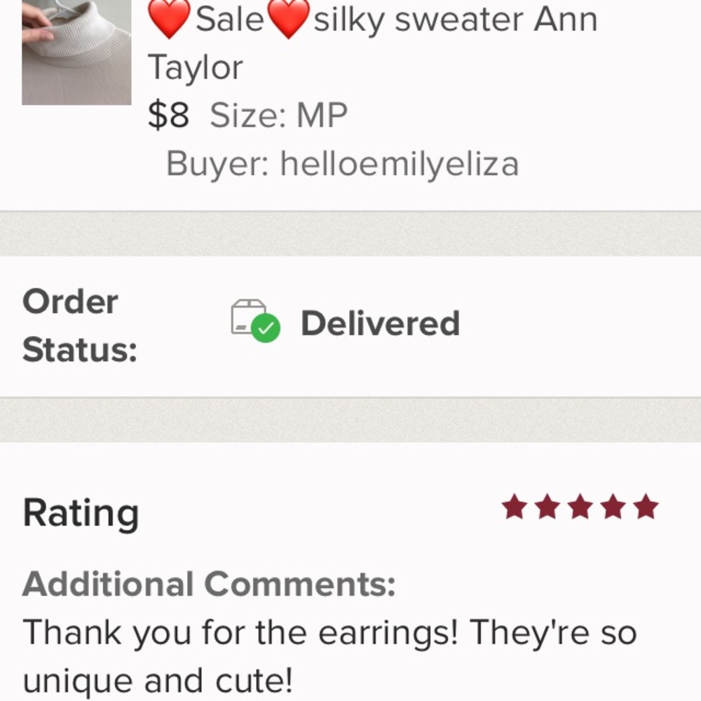 ⭐️⭐️⭐️⭐️⭐️