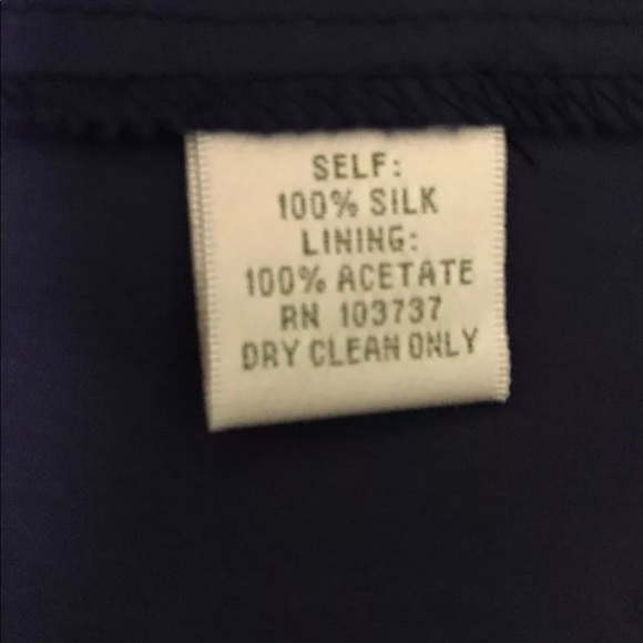 💕SOLD💕Donna Morgan Midnight Blue Ruched Dress - Picture 8 of 8