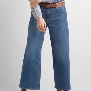 New GAP Wide-leg High waisted Jeans