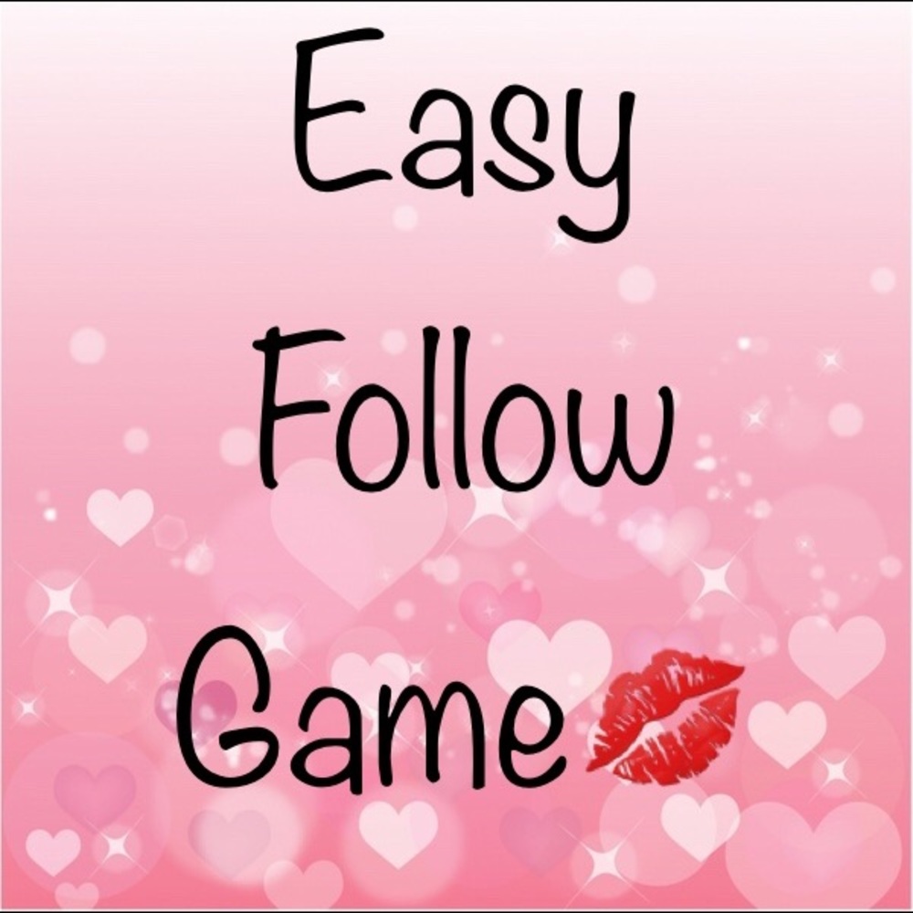 EASY FOLLOW GAME!! (Please Share!)
