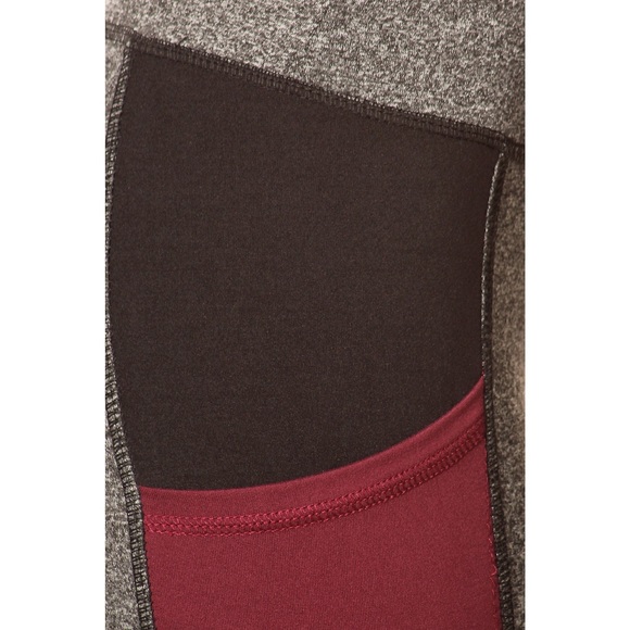 NWT Pocket Color Block Sporty Mesh Comfy Leggings - Picture 8 of 8